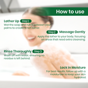 Neem & Basil Soap Handmade Premium Bathing Soap,125g