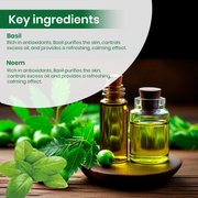 Neem & Basil Soap Handmade Premium Bathing Soap,125g