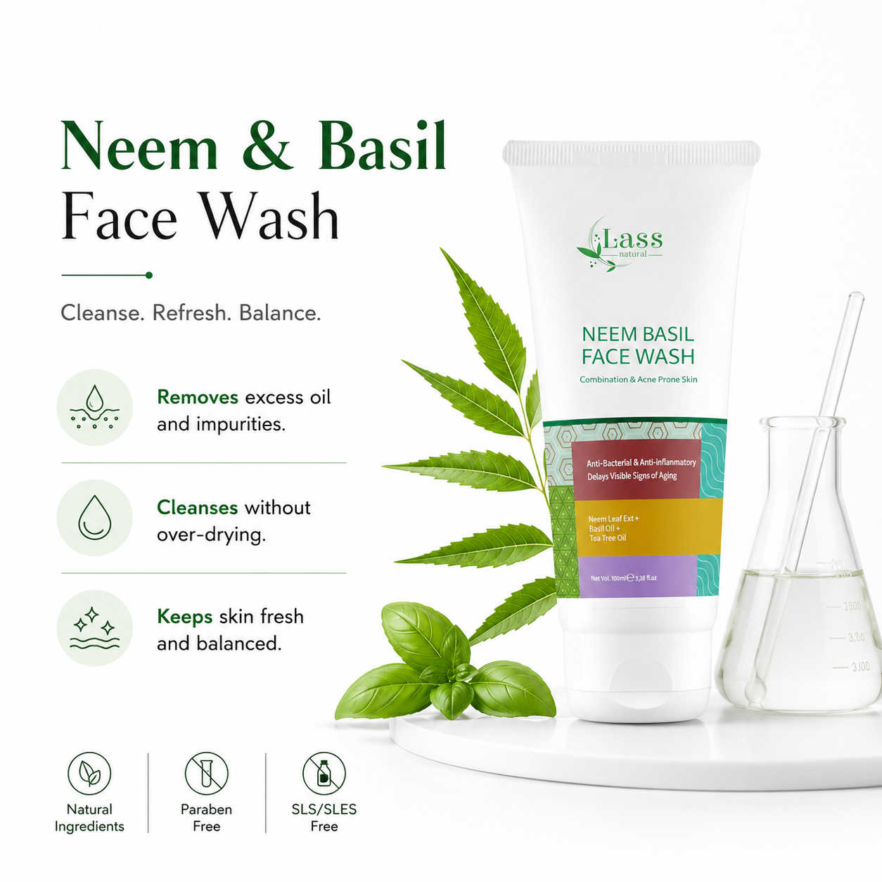 LASS Oil Control & Pore Refining Routine