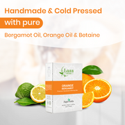 Orange & Bergamot Handmade Premium Bathing Soap,125g