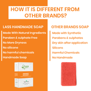 Orange & Bergamot Handmade Premium Bathing Soap,125g