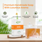 Orange & Bergamot Handmade Premium Bathing Soap,125g