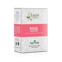 Rose Cardamom Handmade Premium Bathing Soap,125g