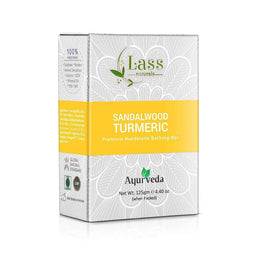 Sandalwood & Turmeric Handmade Premium Bathing Soap,125g