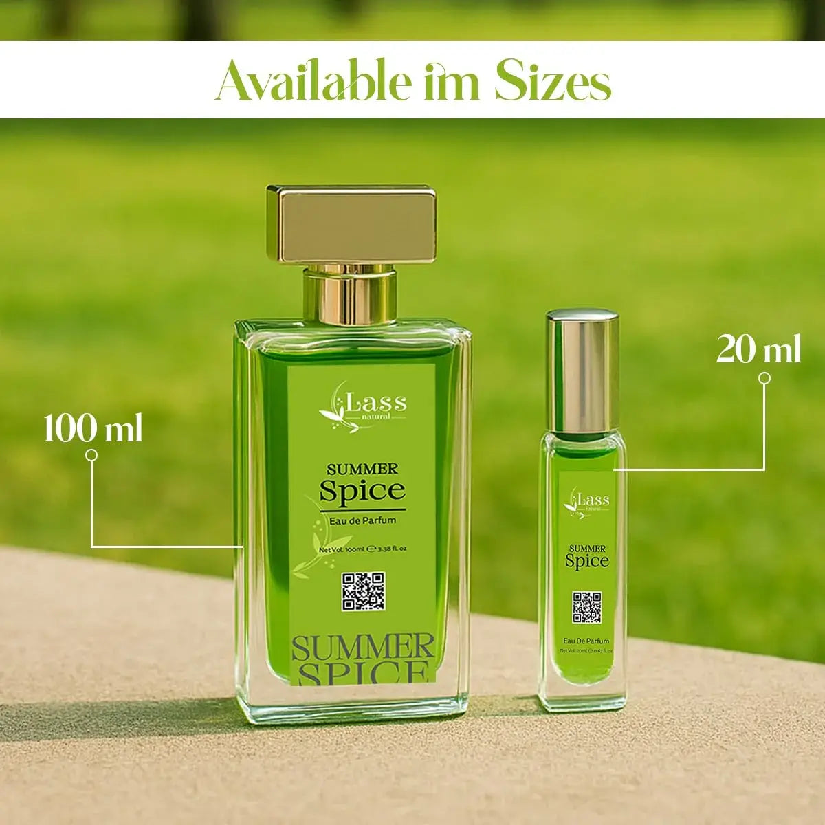 Lass Natural Summer Spice Perfume - 100ml