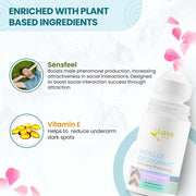 Lass Natural Pheromone Deodorant Roll On Both for men and women (50ml)