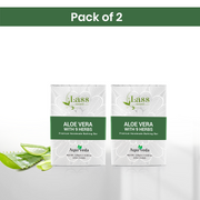 Aloe Vera Soap with 9 Herbs Handmade Premium Bathing Soap,125g