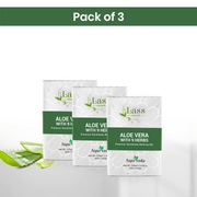 Aloe Vera Soap with 9 Herbs Handmade Premium Bathing Soap,125g