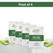 Aloe Vera Soap with 9 Herbs Handmade Premium Bathing Soap,125g