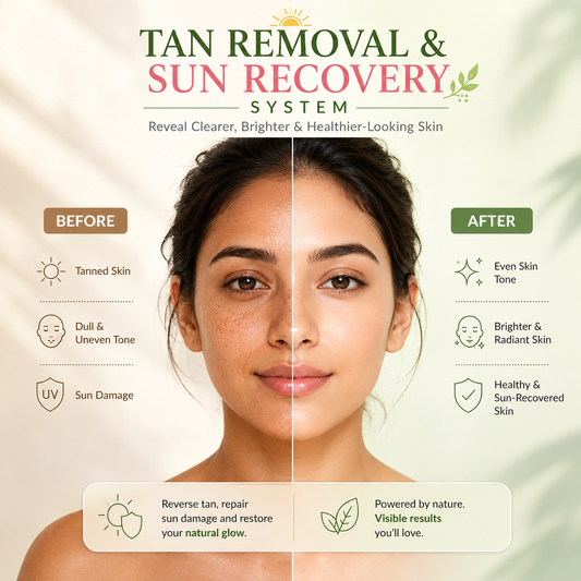 LASS Tan Removal & Sun Recovery Routine