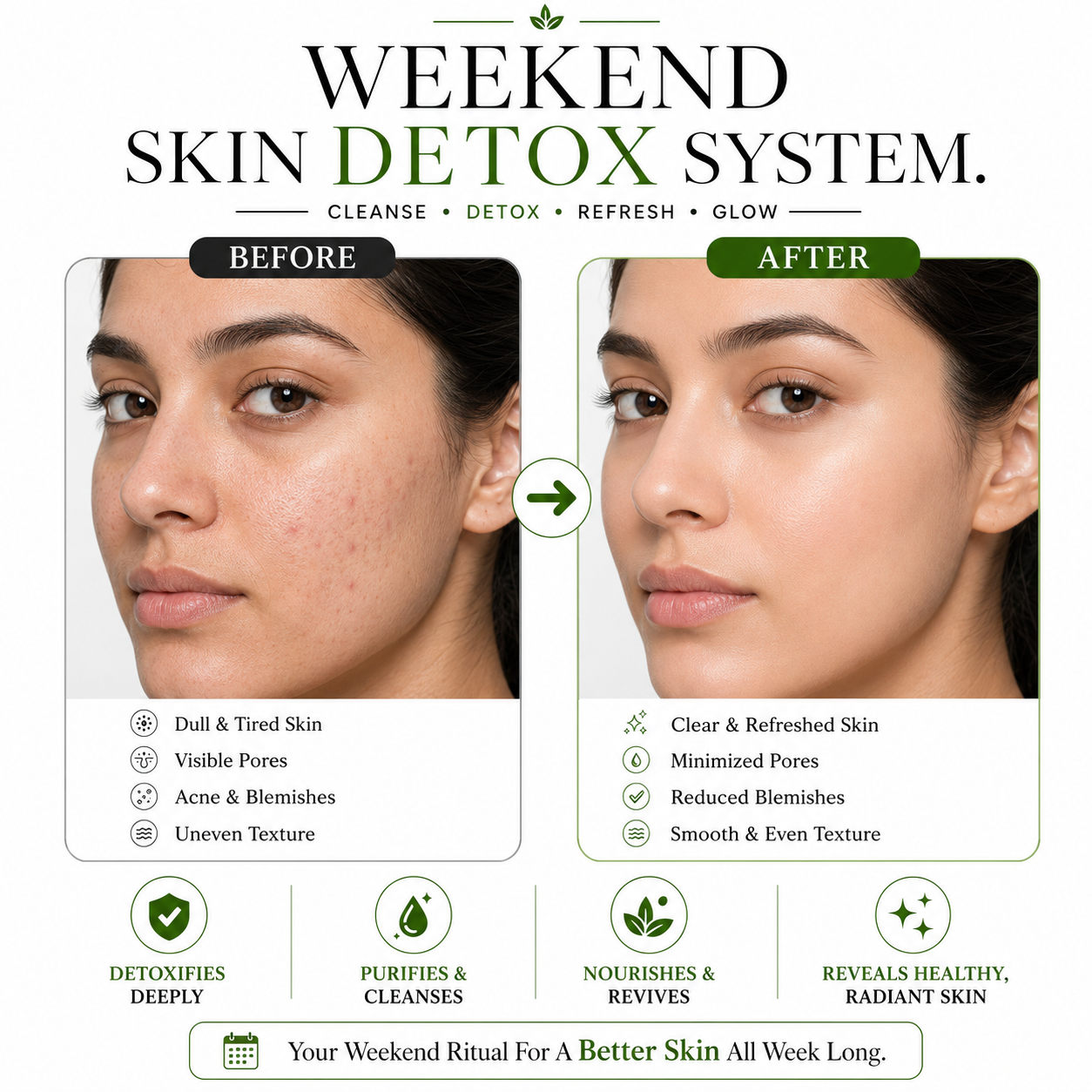 LASS Weekend Skin Detox Routine