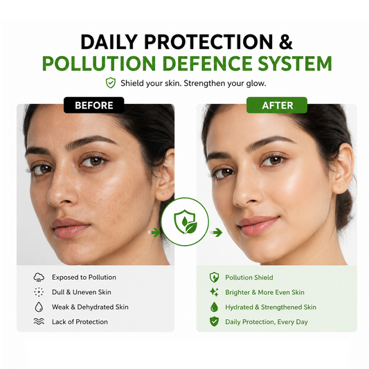 LASS Daily Protection & Pollution Defence Routine