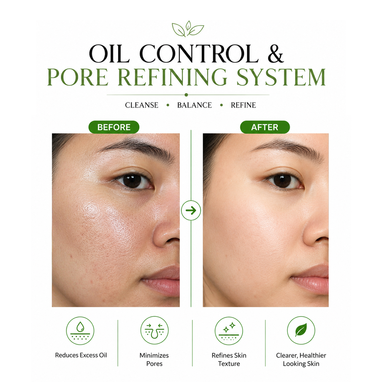 LASS Oil Control & Pore Refining Routine