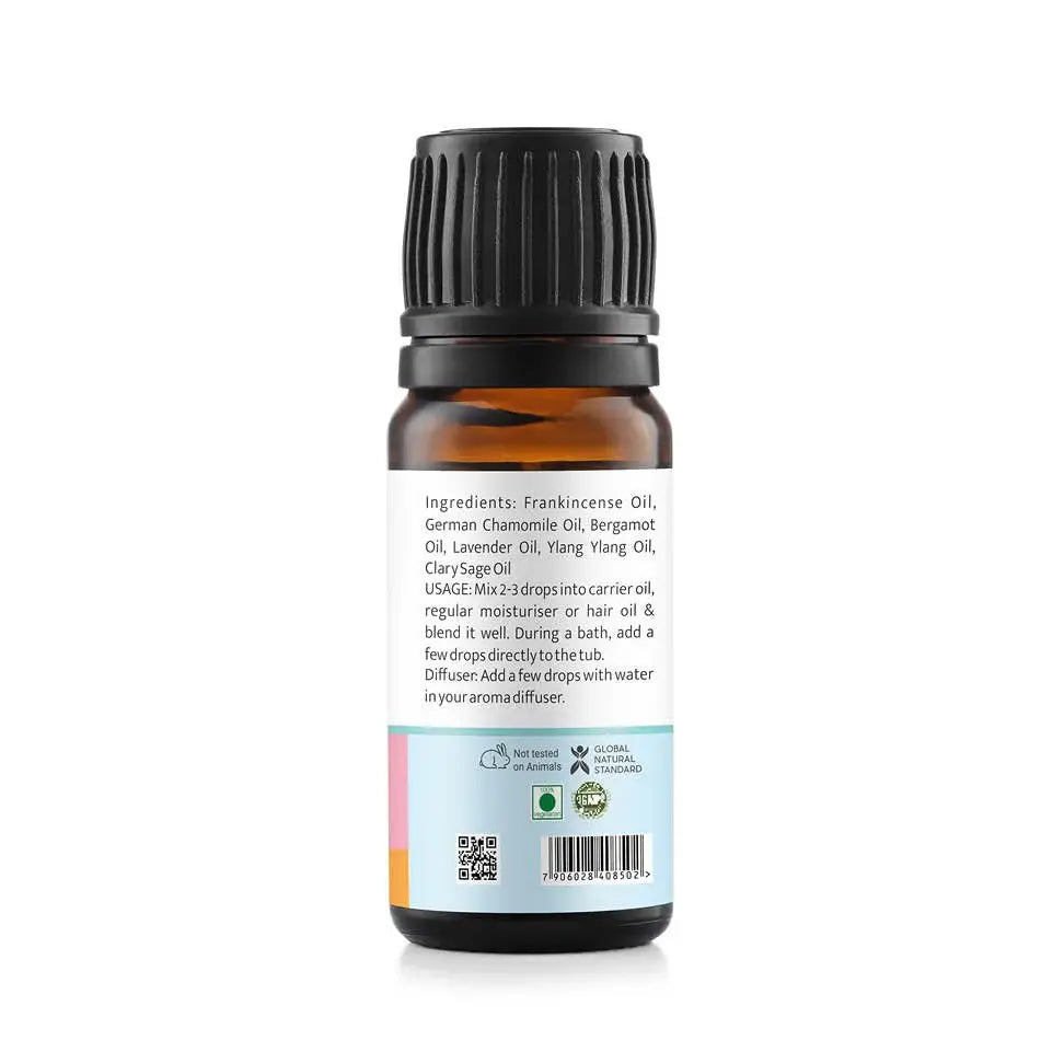De-Stress Essential Oil for Stress Relief, Mental Calm & Relaxation – 10 ml