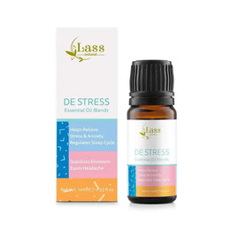 De-Stress Essential Oil for Stress Relief, Mental Calm & Relaxation – 10 ml
