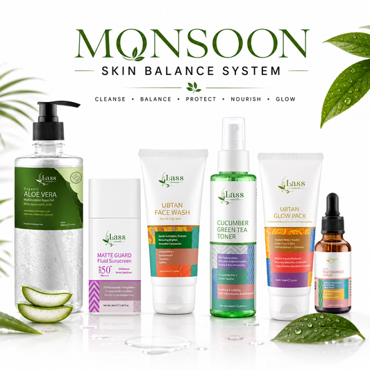 LASS Monsoon Skin Balance Routine