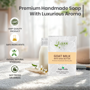 Goat Milk with Shea Butter Handmade Premium Bathing Soap(125g)