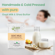 Goat Milk with Shea Butter Handmade Premium Bathing Soap(125g)