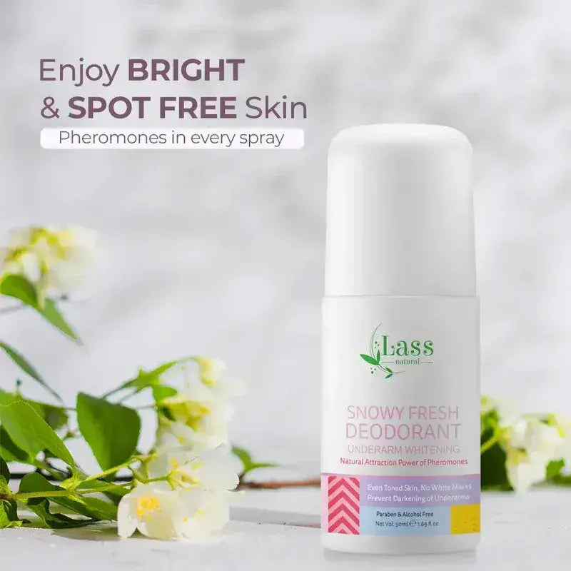 Snowy Fresh Deodorant for Underarm Freshness & Brighter-Looking Skin – Women (50 ml)