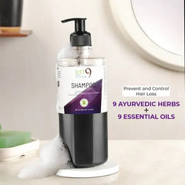 IHT9 Ayurvedic Hair Shampoo for Prevent hair fall & Control Hair Loss-Value Pack(500ml)