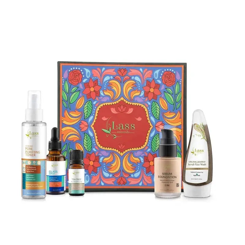 Lass Natural Premium Gift Set Hamper Beauty Essence