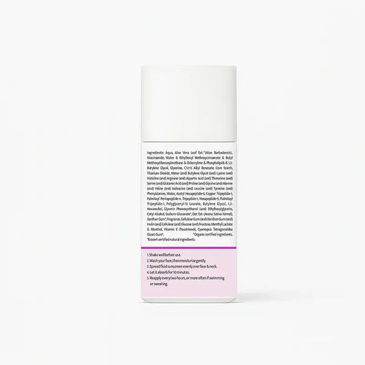 Matte Guard SPF 50+ PA++++ Fluid Sunscreen for Oily Skin – Oil Control, No White Cast (50 ml)