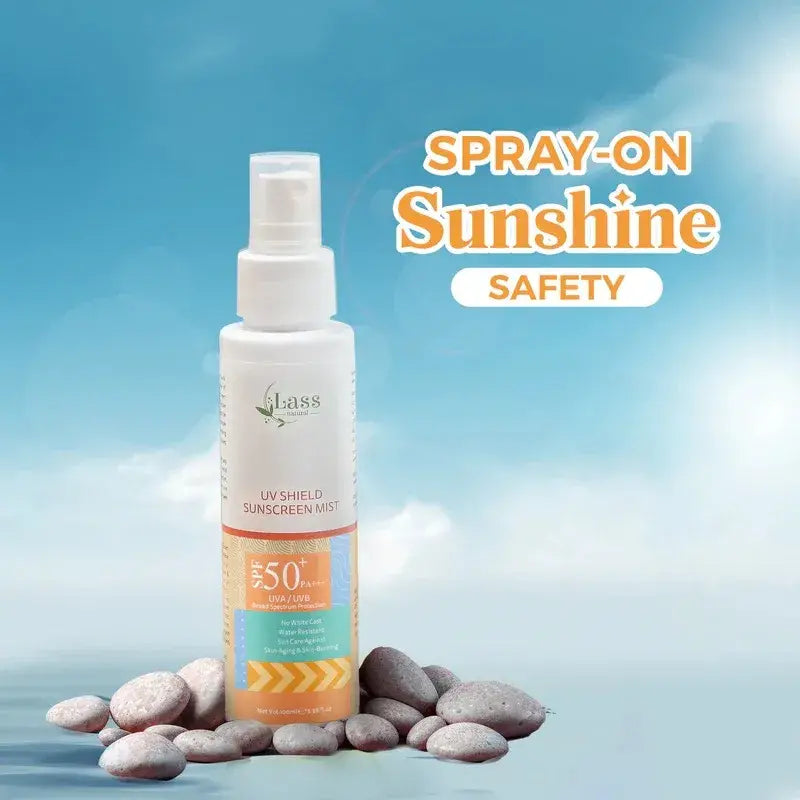 SPF 50+ Sunscreen Mist for On-the-Go Sun Protection – Easy Spray Application