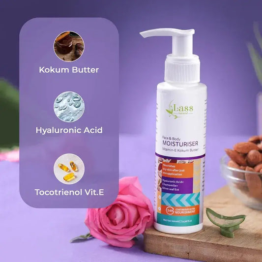 Winter Repair Face & Body Moisturiser with Vitamin-E & Kokum Butter – 24-Hour Hydration (100 ml)