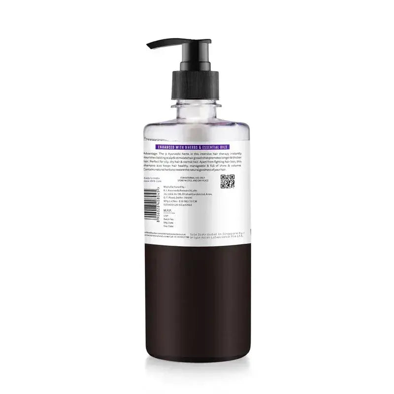 IHT9 Ayurvedic Hair Shampoo for Prevent hair fall & Control Hair Loss-Value Pack(500ml)