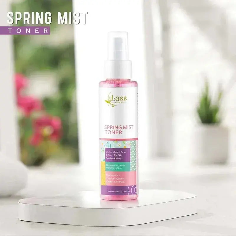Spring Mist Toner with Niacinamide for Detox, Hydration & Skin Refresh – 100 ml