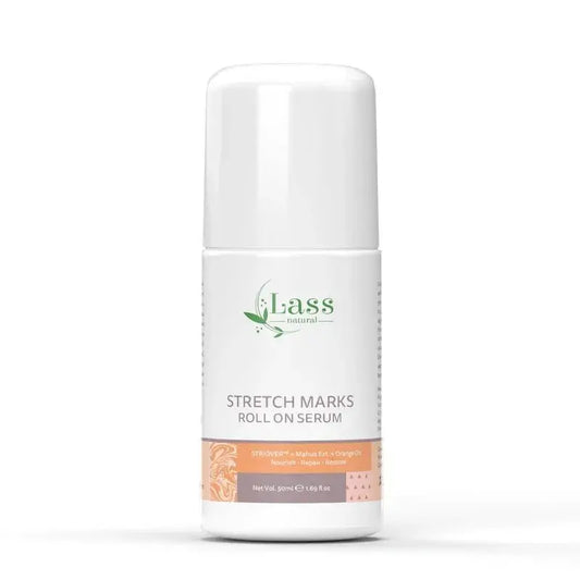 Lass Natural Stretch Mark Care Roll-On Serum with Striover™ – 50 ml