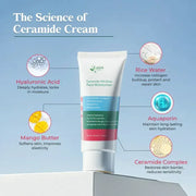 Ceramide HA Glow Face Moisturiser for Barrier Repair & Deep Hydration – 100 ml