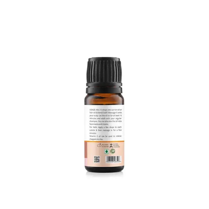Lass Natural's Vitamin E (Tocotrienol) Pure Essential Oil for Healthy Skin, Hair(10ml)