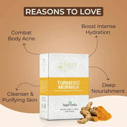 Turmeric Morniga Premium Handmade Bathing Soap, 125g