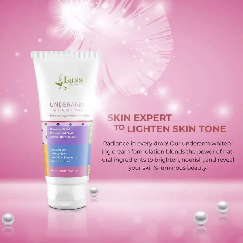 Underarm Lightening Cream for Dark Spots & Pigmentation – Gentle Daily Care (50 g)