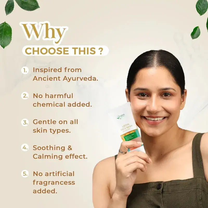 Ubtan Face Wash for Tan Removal & Glowing Complexion