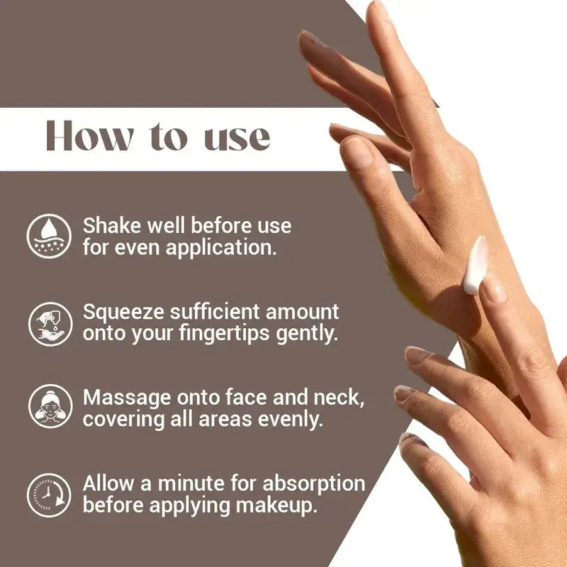 Dewy Glow Fluid Sunscreen SPF 50+ PA++++ for Dry to Normal Skin – 50 ml