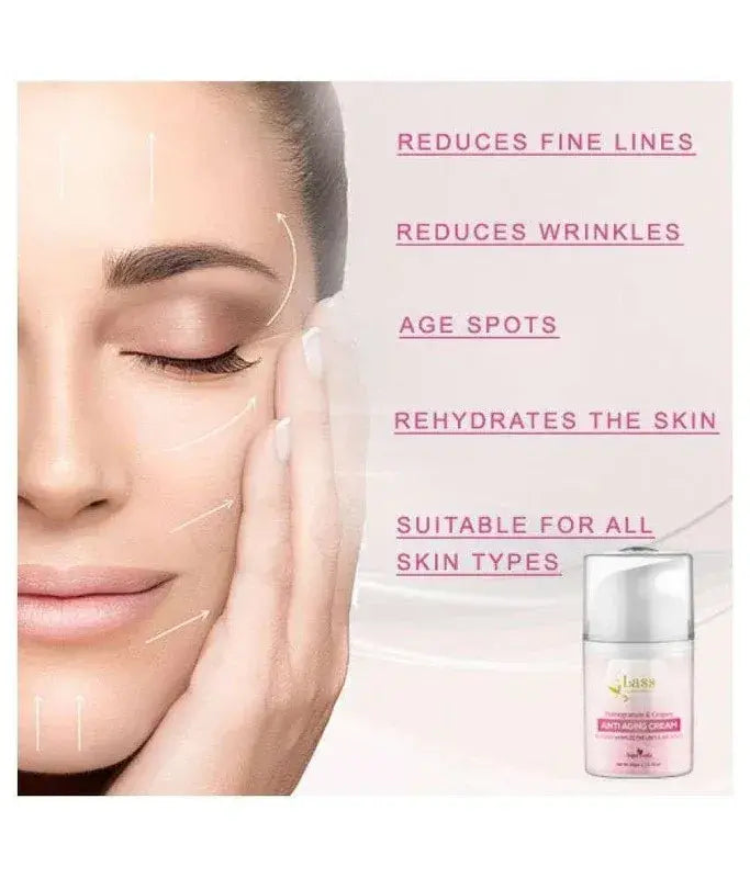 Lass Natural Youth Renewal Anti Aging Cream - 30g