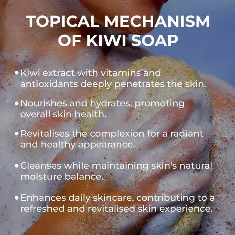 Lass Natural Kakadu Plum Kiwi Premium Handmade Bathing Soap(125g)