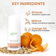 Lass Natural Stretch Mark Care Roll-On Serum with Striover™ – 50 ml