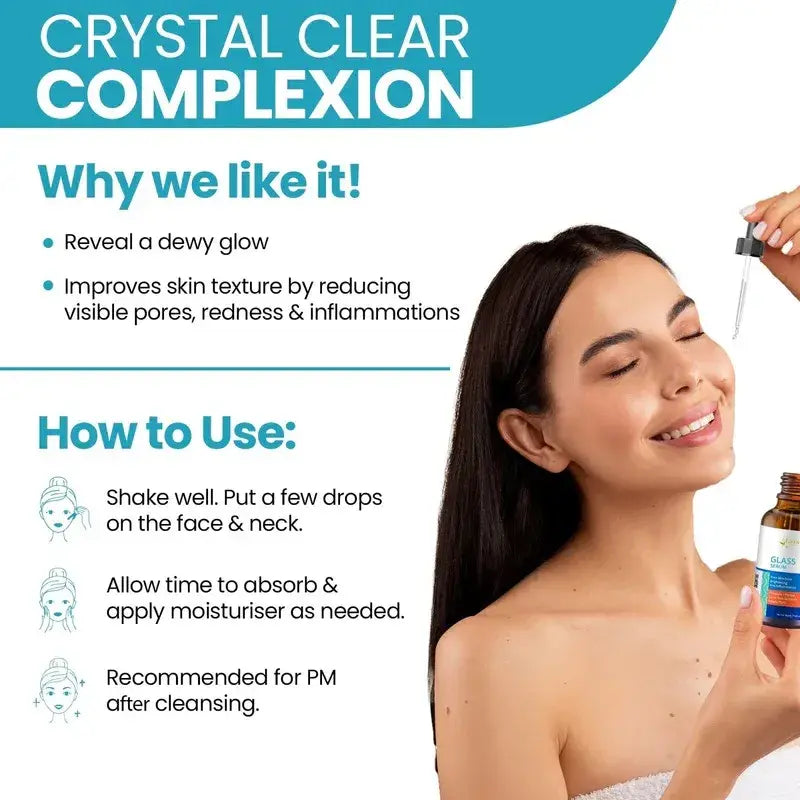 Glass Skin Serum with 0.15% Salicylic Acid and Lactic Acid