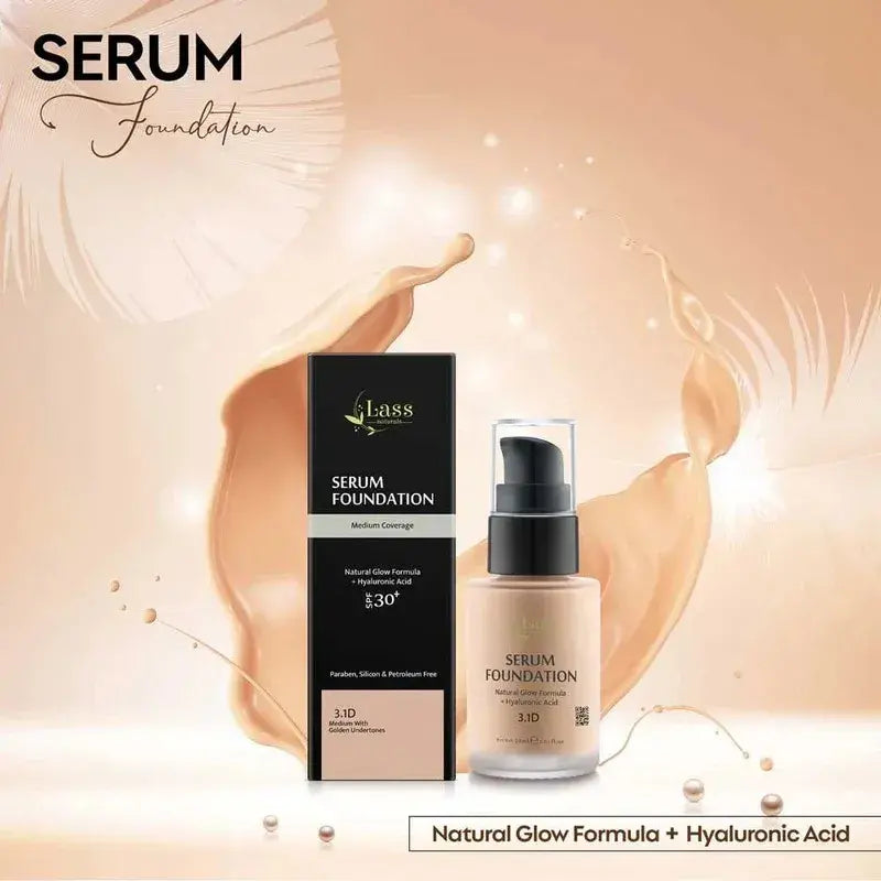 Serum Foundation with Fusion of Natural Pigments and Hyaluronic Acid-3.1 Dark