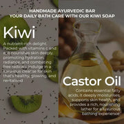 Lass Natural Kakadu Plum Kiwi Premium Handmade Bathing Soap(125g)