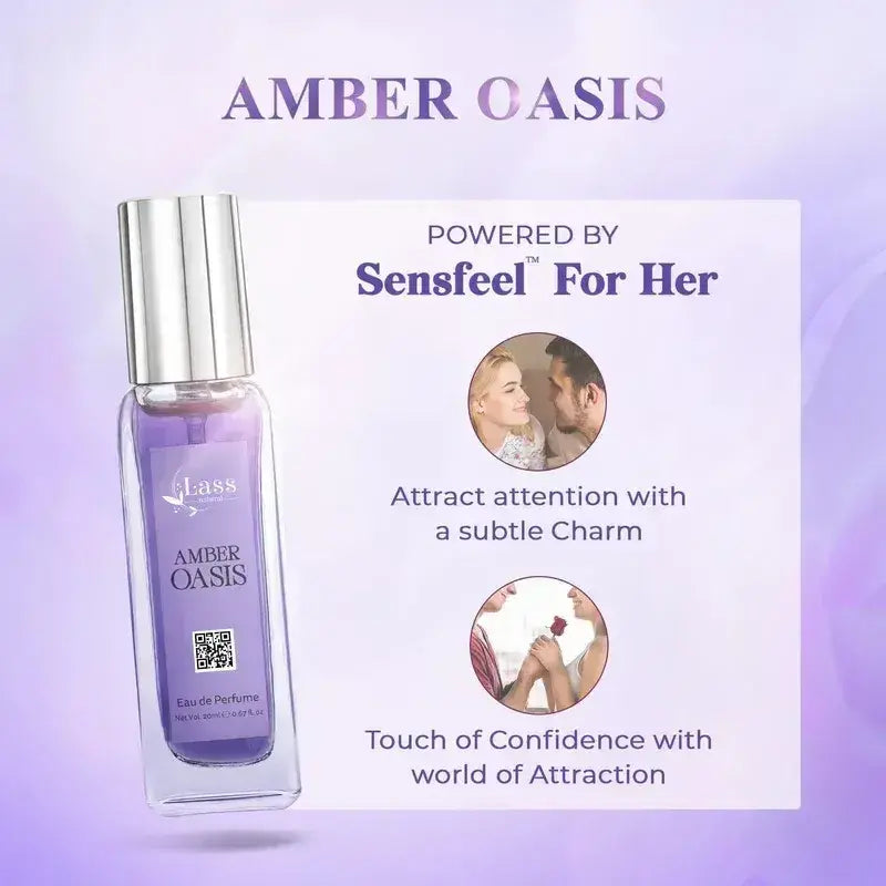 Tiare Blossom 100ml + Amber Oasis 20ml : Perfect for Romance and Date Nights