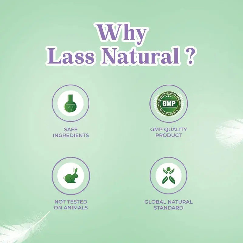 Lass Natural Brazilian Purple Clay & Cherry Face Wash for Oily & Acne-Prone Skin - Detoxifying & Brightening -100ML