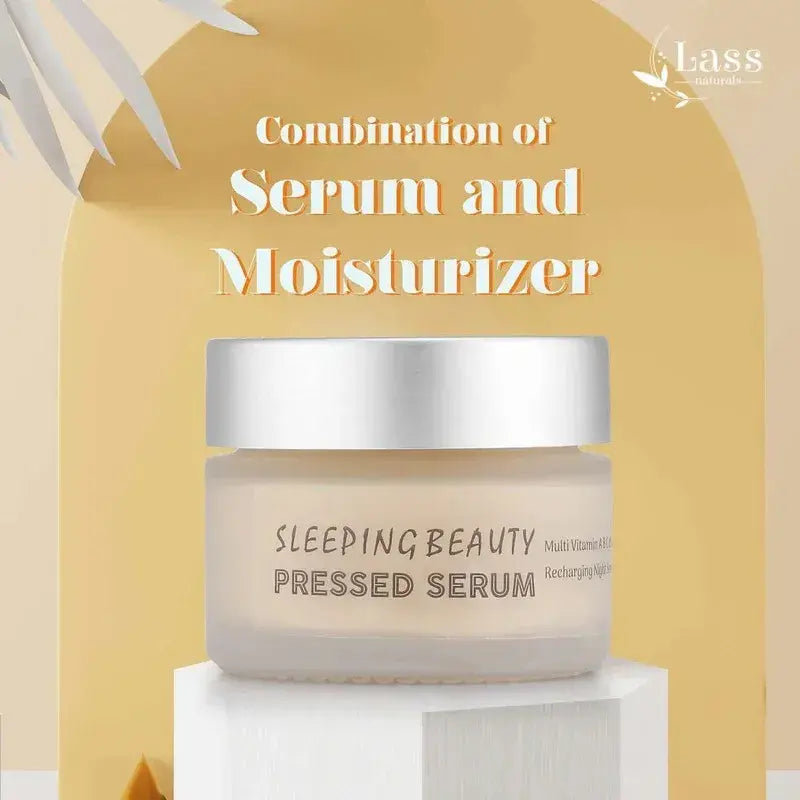Sleeping Beauty Pressed Face Serum for Overnight Brightening & Skin Repair
