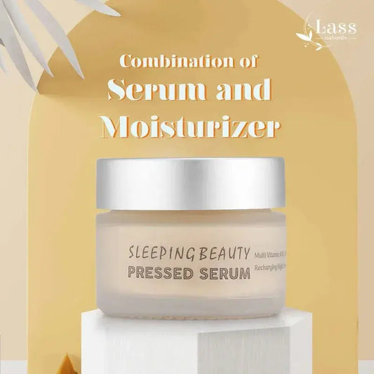 Sleeping Beauty Pressed Face Serum for Overnight Brightening & Skin Repair