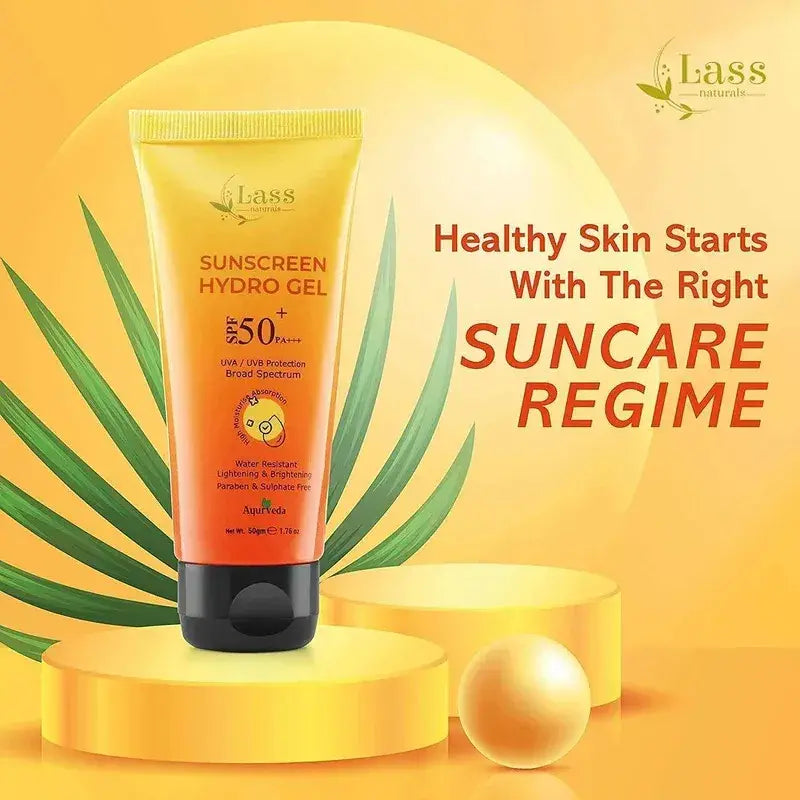 SPF 50+ PA+++ Broad Spectrum Sunscreen Gel for High Sun Exposure
