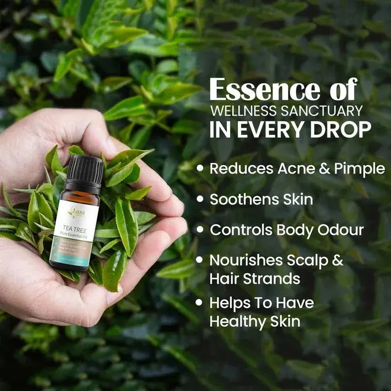 Lass Natural's Tea Tree Pure Essential Oil - 10ml