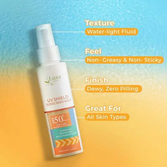 SPF 50+ Sunscreen Mist for On-the-Go Sun Protection – Easy Spray Application